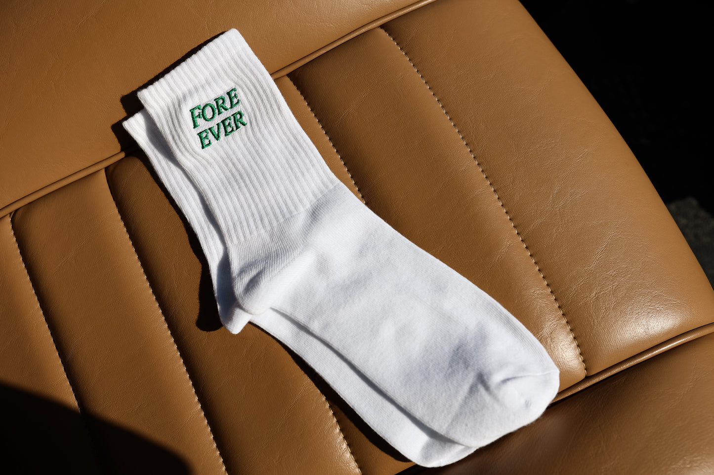 FORE EVER Golf Socks Embroidered