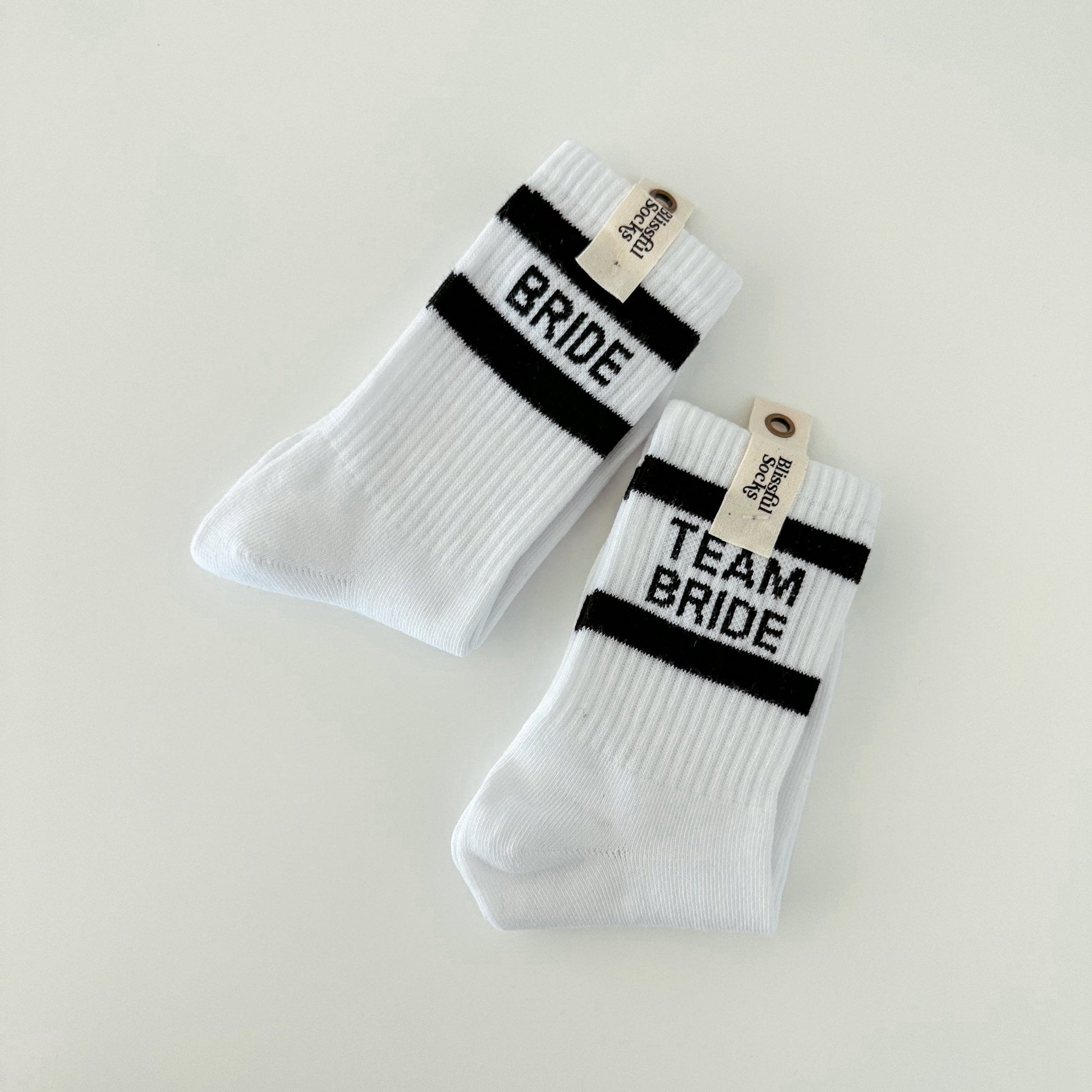 Groom and Bride Socks, Team Groom and Team Bride Socks, Wedding Party Gift, Unique Bridal Bachelor or Bachelorette Party Gift